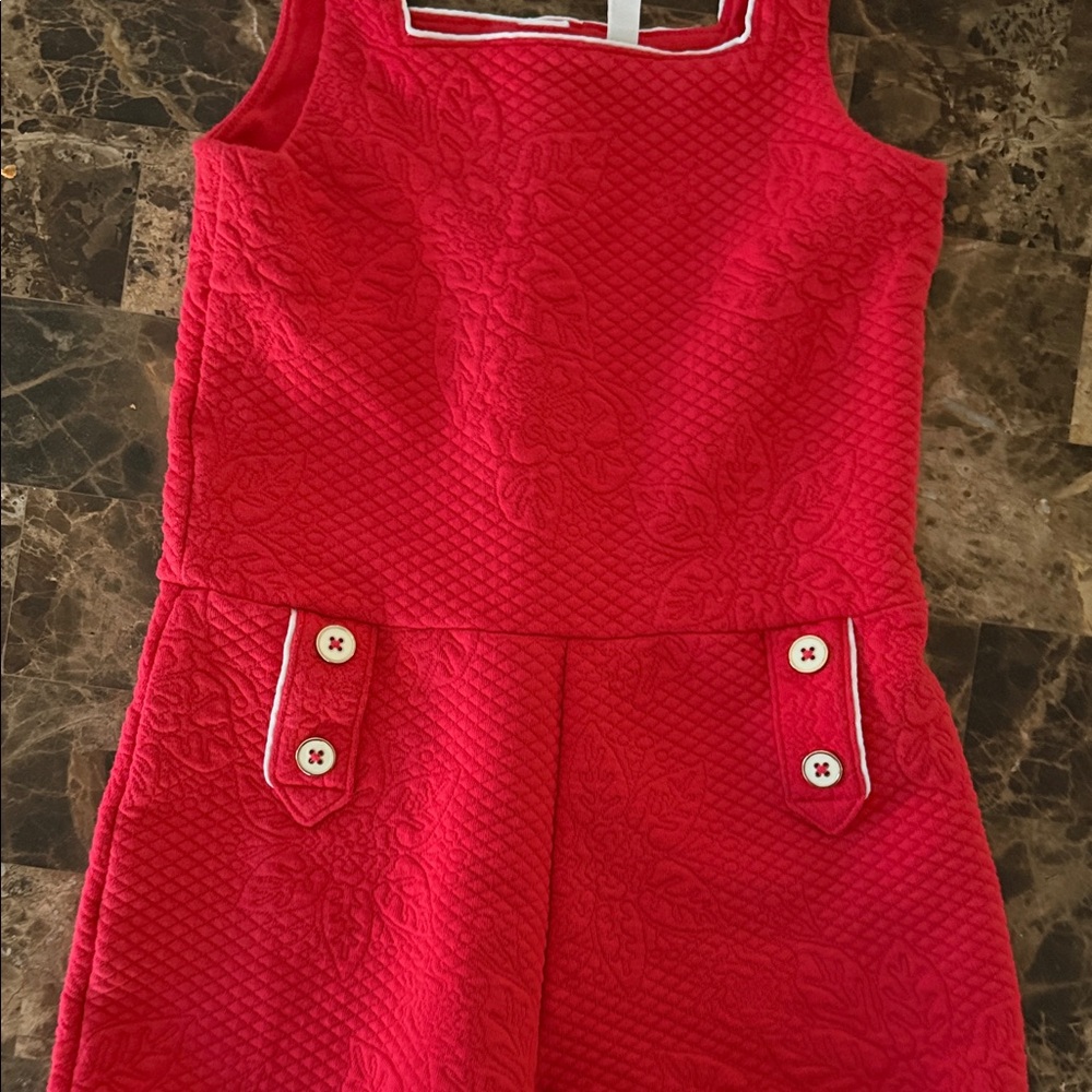 Janie and Jack Scarlet Floral One Piece